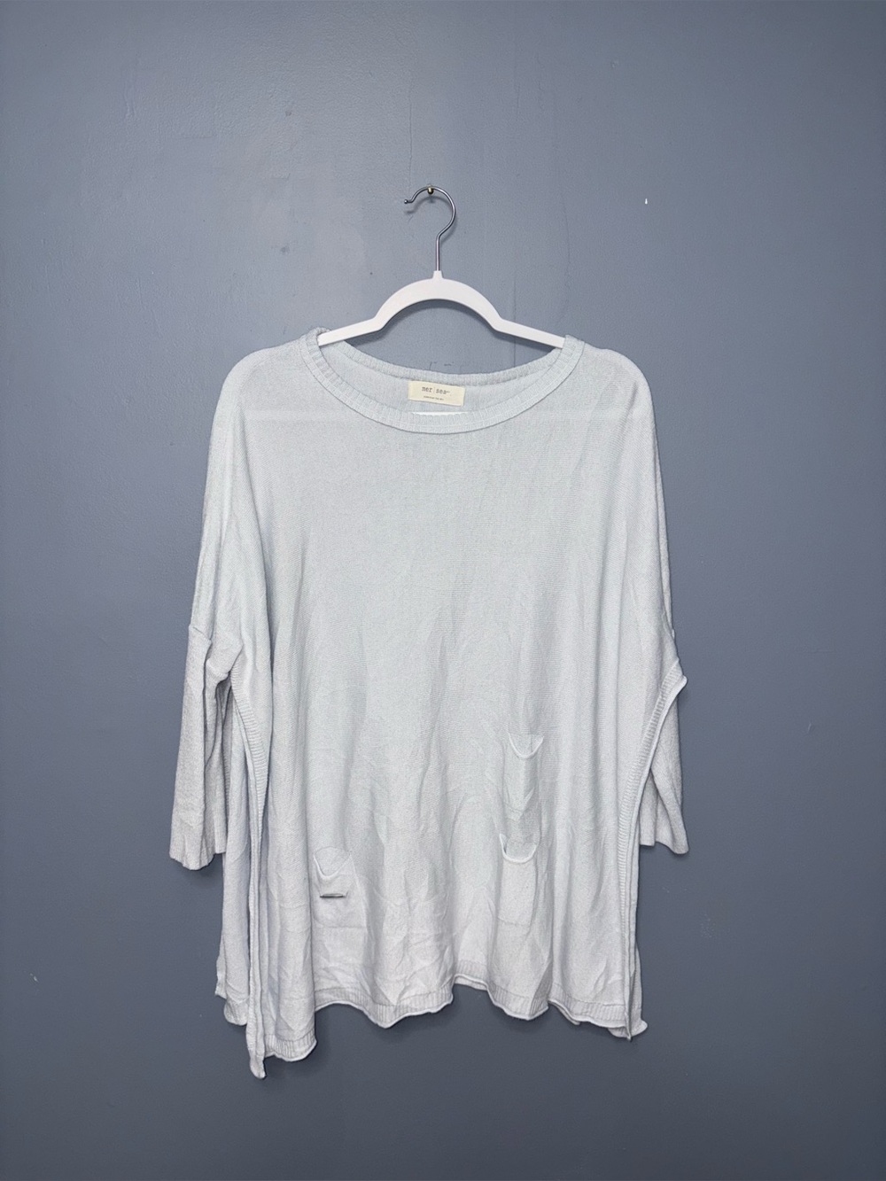 Mer Sea • Blue Sweater